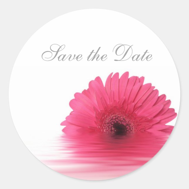 Daisy Personalizado Pegatina Floral (Anverso)