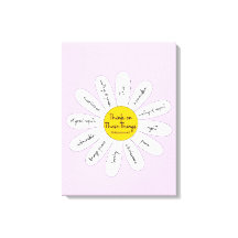 Daisy Philippians 4:8 Lienzo decorativo