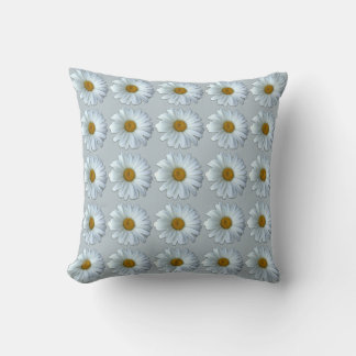 Daisy Pillows Blue Daisies almohadas Decoración de