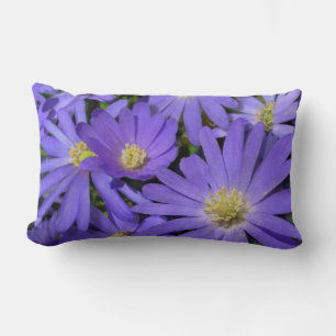 Daisy Pillows Blue Daisies almohadas Decoración de