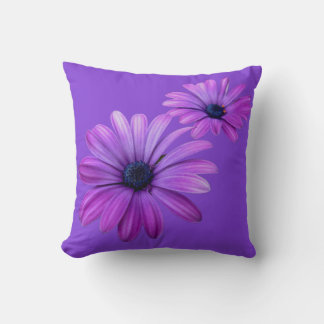 Daisy Pillows Blue Daisies almohadas Decoración de
