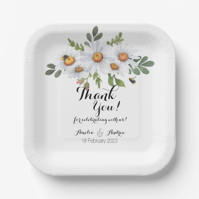 Daisy - platos (Anverso)