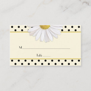 Daisy Polka puntos Bodas tarjetas de plaza