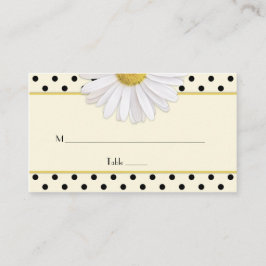 Daisy Polka puntos Bodas tarjetas de plaza