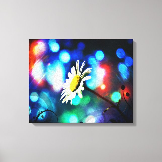 Daisy Pop Lienzo envuelto (Anverso)