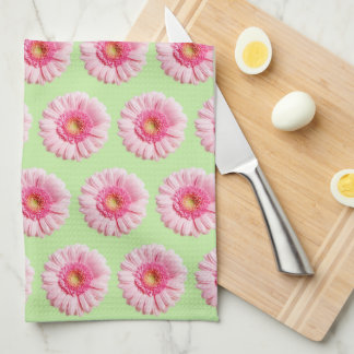 Daisy rosado en la cocina de Mint Pastel / toalla