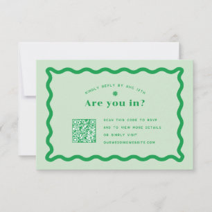 Daisy RSVP con código QR