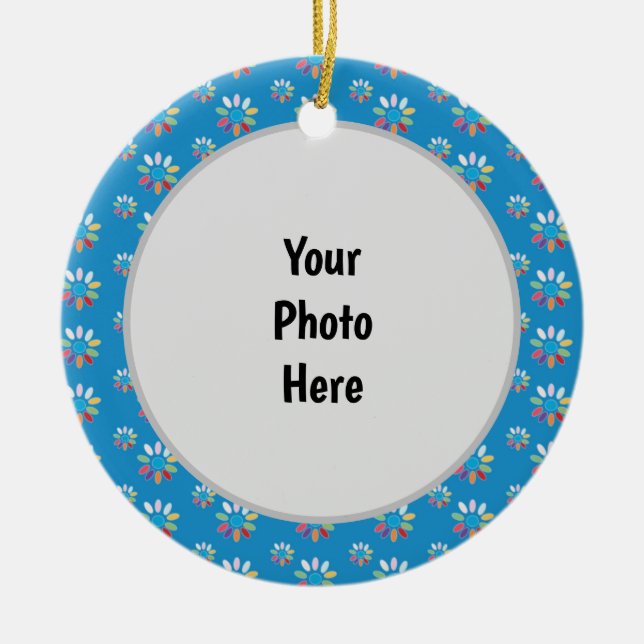 Daisy Scout Cerámica Ornamento de Navidad (Frente)