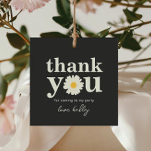 Daisy Square Gracias Etiqueta