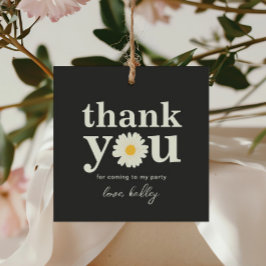 Daisy Square Gracias Etiqueta