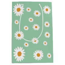 Daisy Theme Party Baby Shower Bolsa de regalo