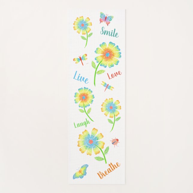 Daisy Yoga Mat (Anverso)