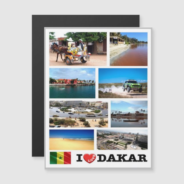 Dakar I Love - Senegal (Anverso/Reverso)