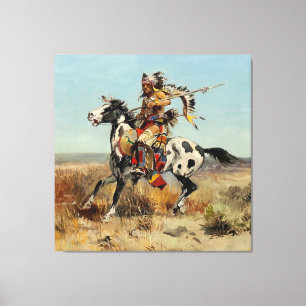“Dakota Chief” Arte Occidental de Charles M Russel