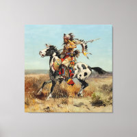 “Dakota Chief” Arte Occidental de Charles M Russel