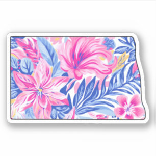 Dakota del Norte - Pegatina de verano - Lilly Insp