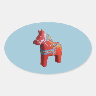 Dala Horse Pegatina