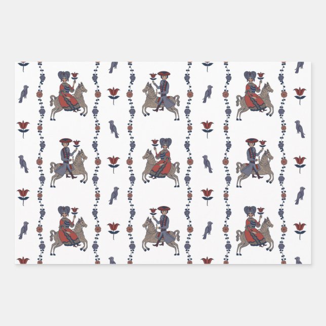 Dala W - Papel envuelto (Anverso)