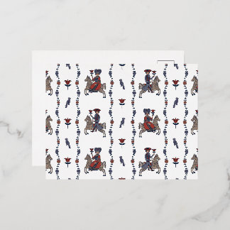 Dala W - Postales de Relieve metalizado