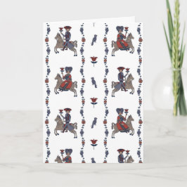 Dala W - Tarjeta de felicitación doblada