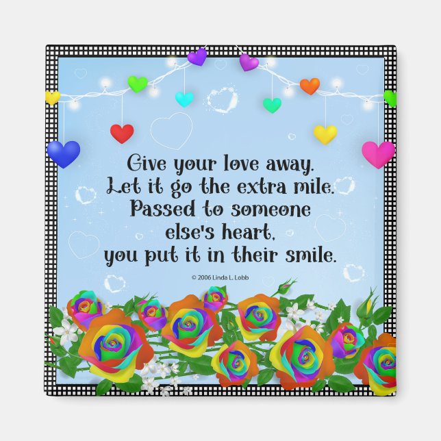 Dale a tu amor imán (Frente)