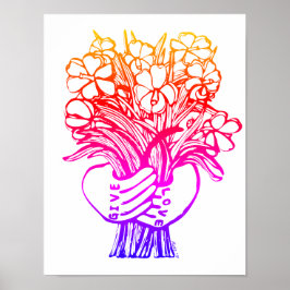 "Dale Love" Arte Imprimido por Aleta