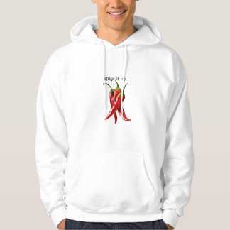 🌶️ Dale Sabor Sudadera con Capucha para Hombres