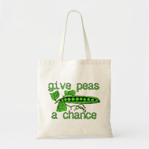 Dale una oportunidad a las arvejas Bolsa de paz di