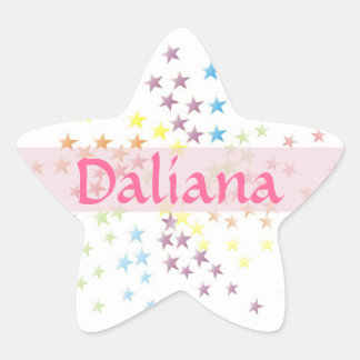 Daliana - pegatina de estrellas