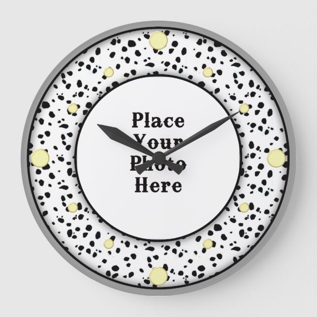 Dalmar tu reloj de pared fotográfica (Anverso)