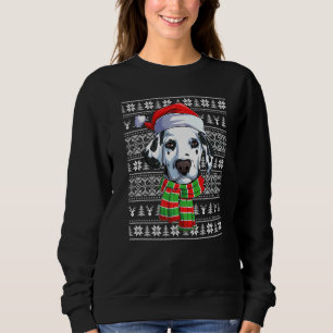 Dalmatia Cabeza de Perro Navidades sudaderas