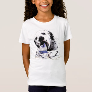 Dalmatian - Camiseta de dibujo a color