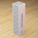 Dalmatian Dots | Caja de regalo de vino<br><div class="desc">©Fine & Dandy Paperie</div>