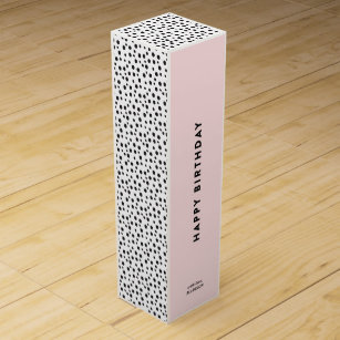 Dalmatian Dots   Caja de regalo de vino