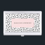 Dalmatian Dots | Caja para tarjetas de visita<br><div class="desc">©Fine & Dandy Paperie</div>