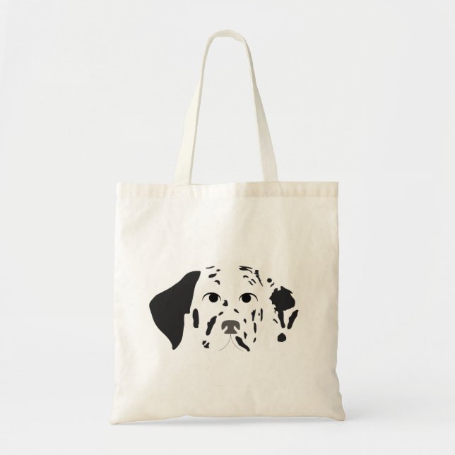 Dalmatian en la bolsa de Tote (Frente)
