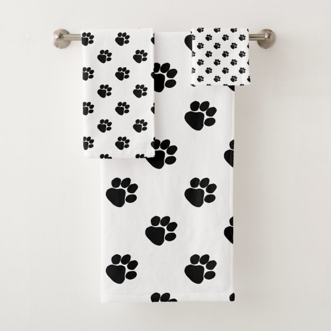 Dalmatian Style Dog Paws Fun Birthday Gift (In situ)
