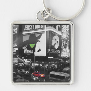 Daltónico en el llavero de Broadway