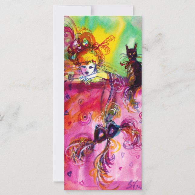 DAMA CON GATO NEGRO (Anverso)