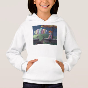 Dama de gato en el parque Hoodie