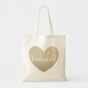 Dama de honor fabulosa del corazón de la bolsa de