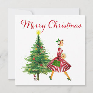 Dama de Navidad de 1950