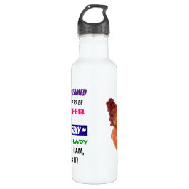 Dama de pollo personalizable - 24 oz. Botella