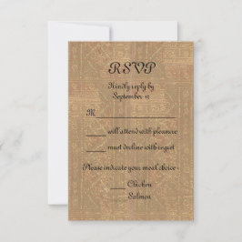 Dama de Renacimiento y Boda Medieval Knight RSVP
