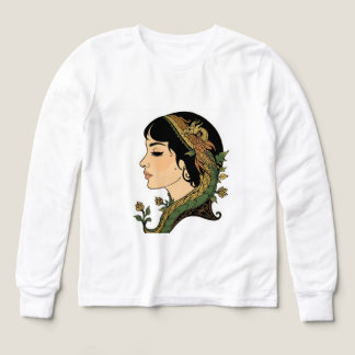 Dama del Cabello de Dragón | Diseño de Sudadera co