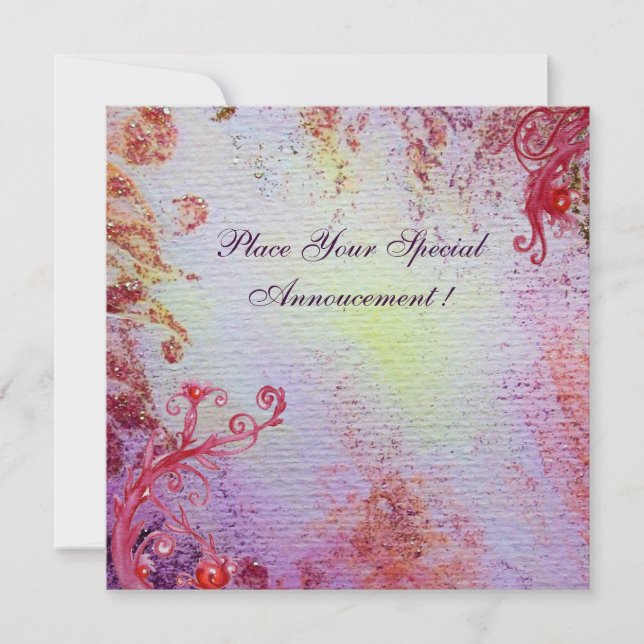 DAMA DEL LAGO 1 , hielo metálico rosa azul vibrant (Anverso)