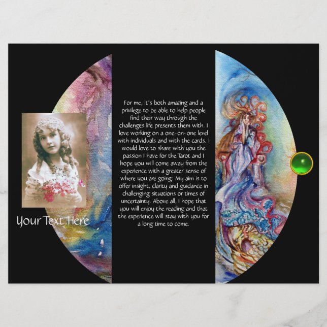 DAMA DEL LAGO folleto de 3 veces (Anverso)