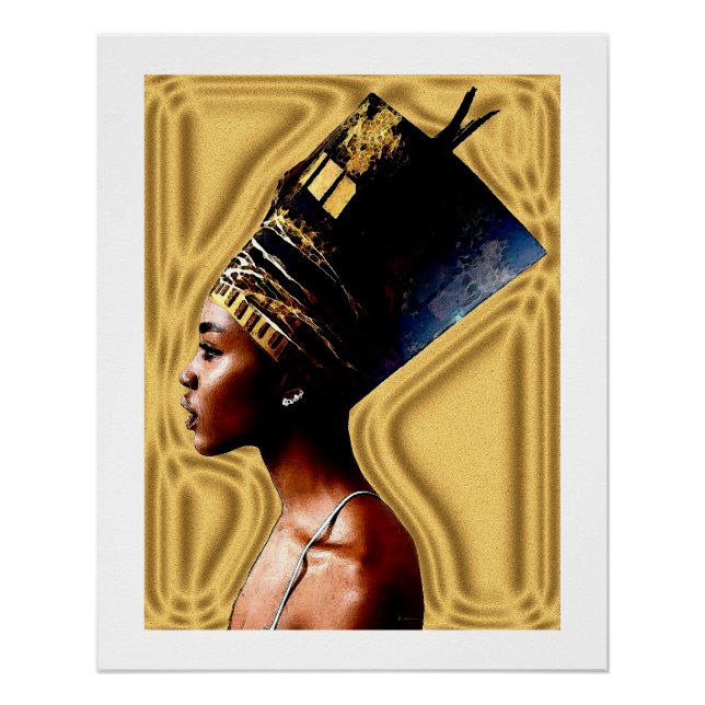 Dama del Poster del Nilo (Anverso)