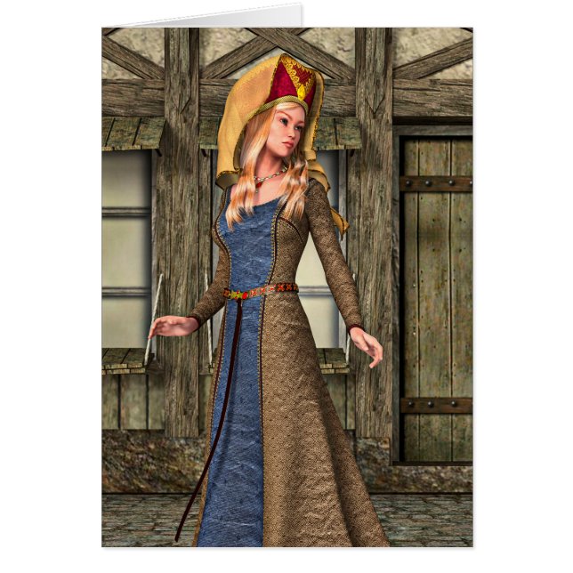 Dama medieval (Frente)