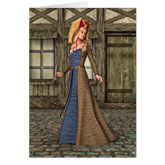 Dama medieval (Frente)